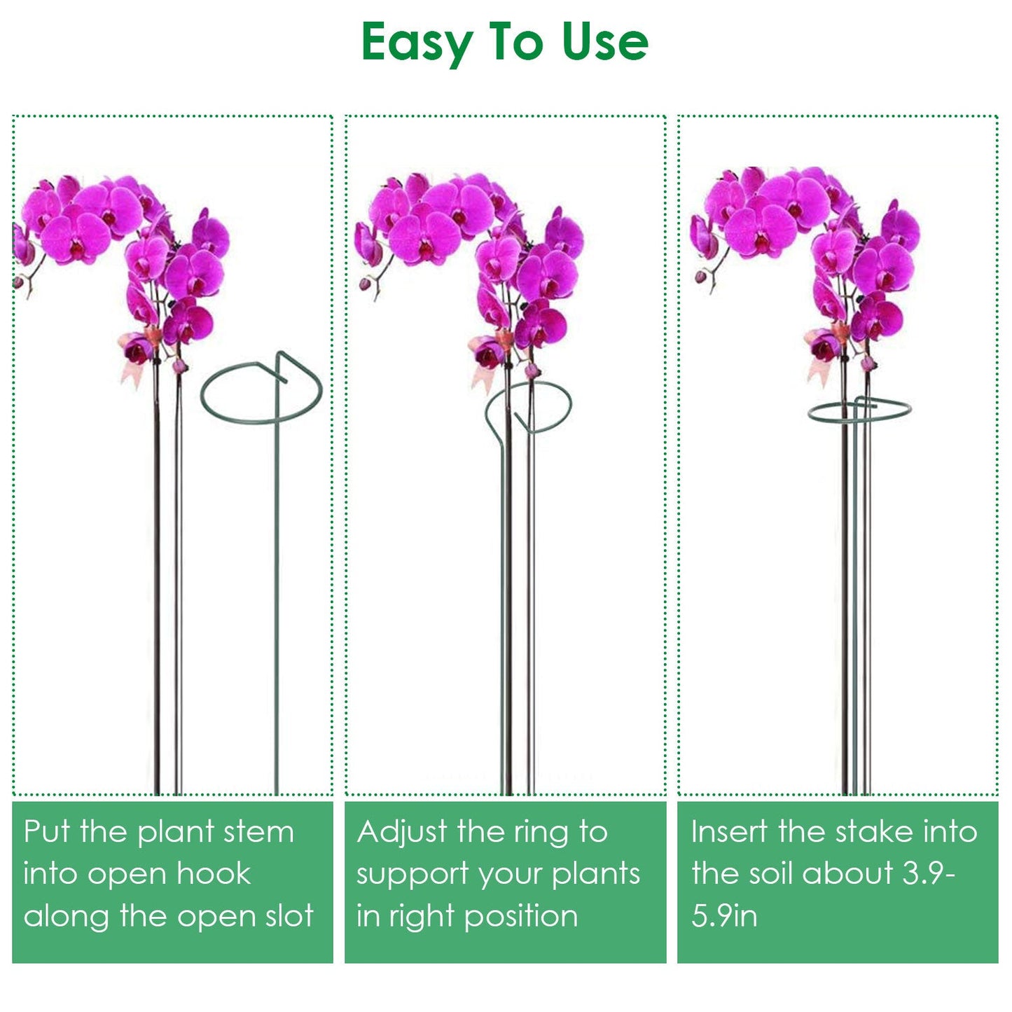 10-Pack: Plant Support Stake