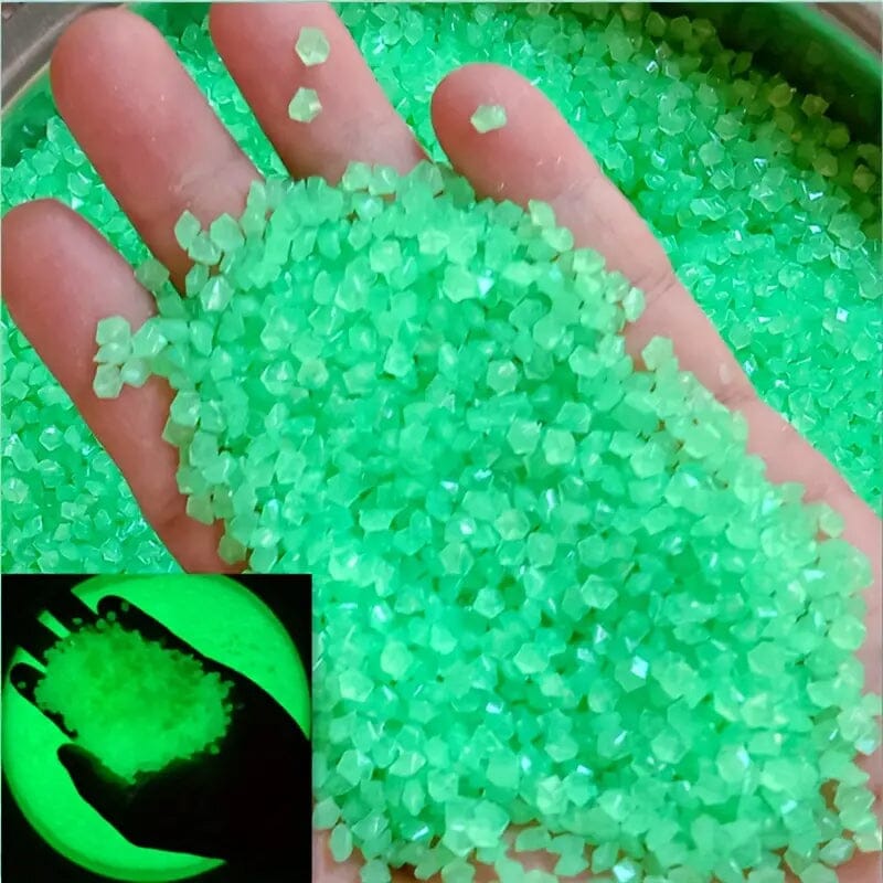 1000-Pieces: Luminous Glowing Stones for Garden, Plants, Aquarium & More