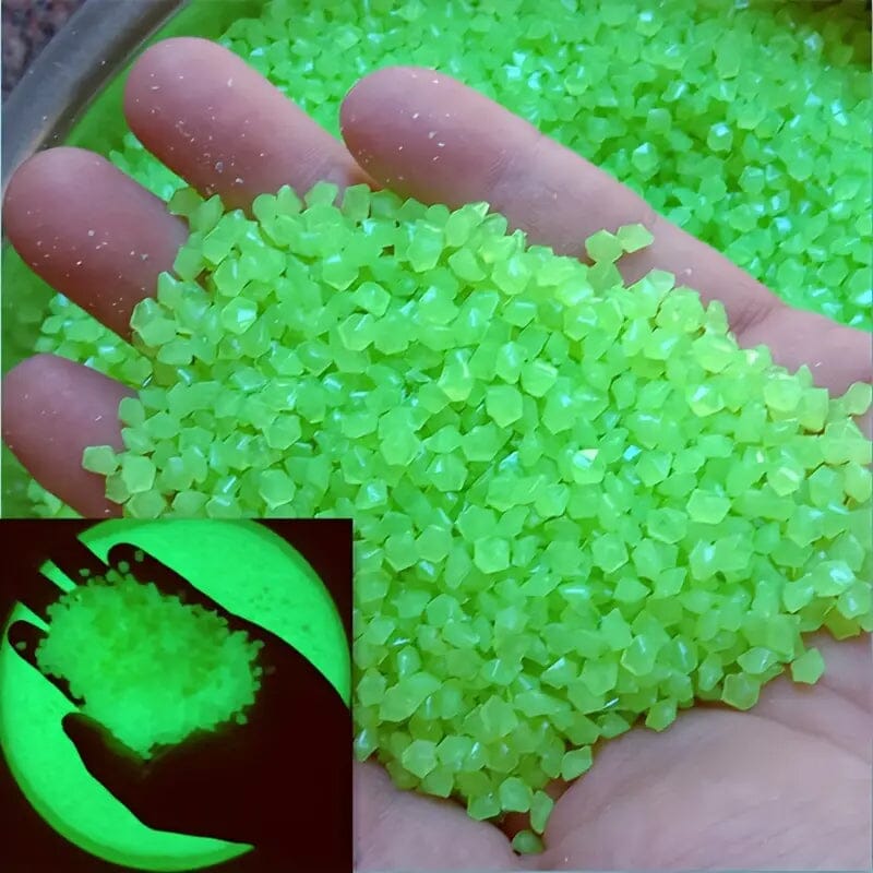 1000-Pieces: Luminous Glowing Stones for Garden, Plants, Aquarium & More