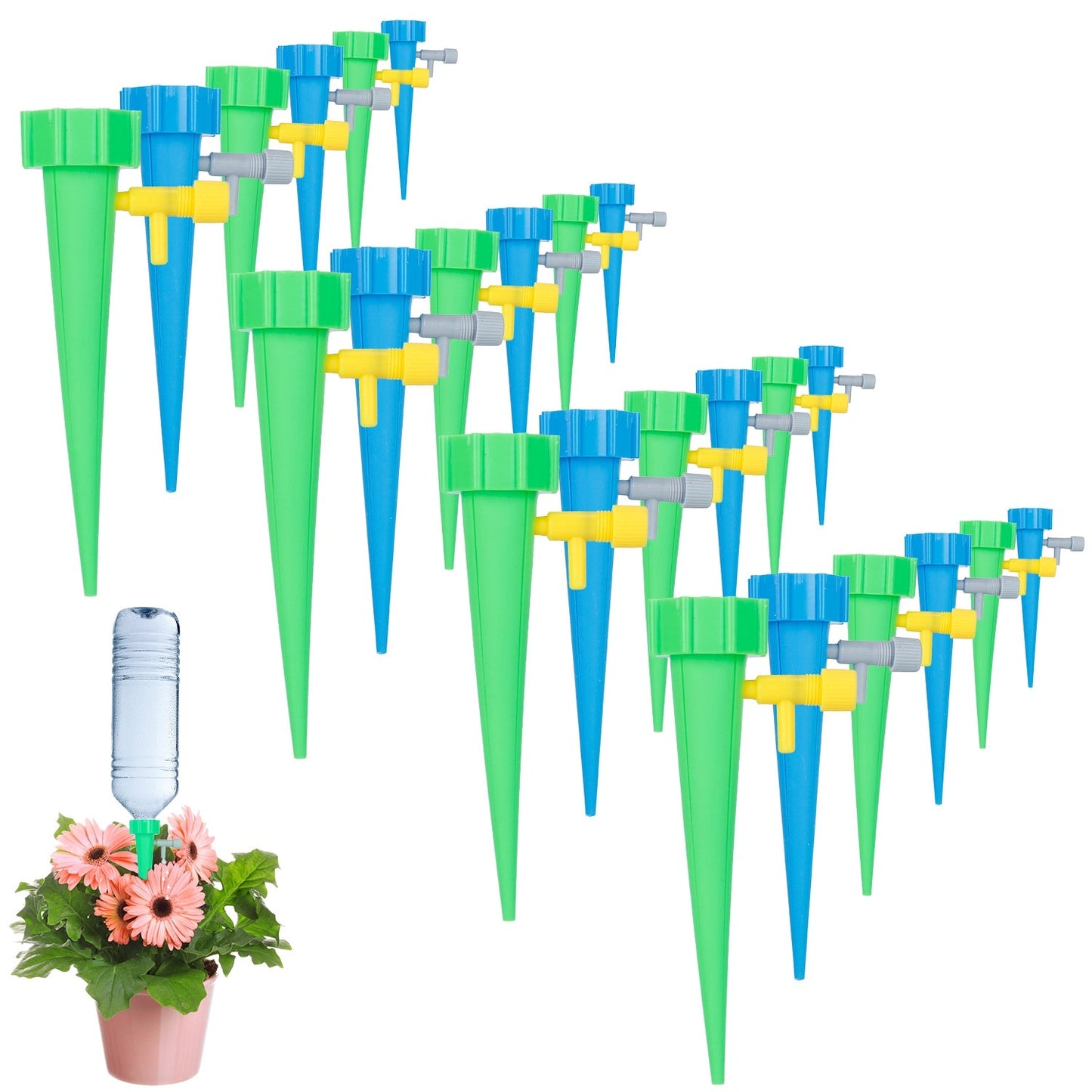 24-Piece: Plant Watering Spikes Self Watering Device
