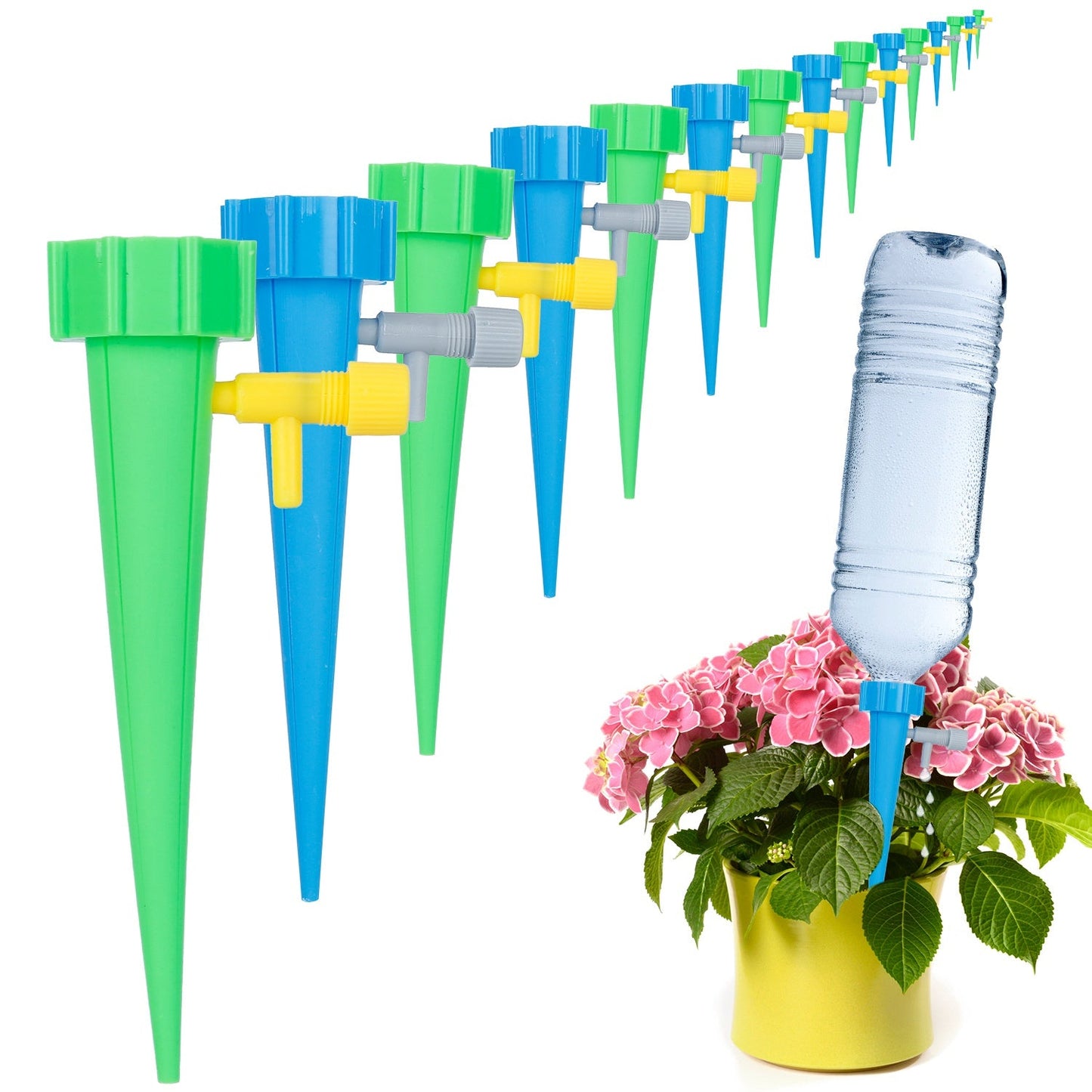 24-Piece: Plant Watering Spikes Self Watering Device
