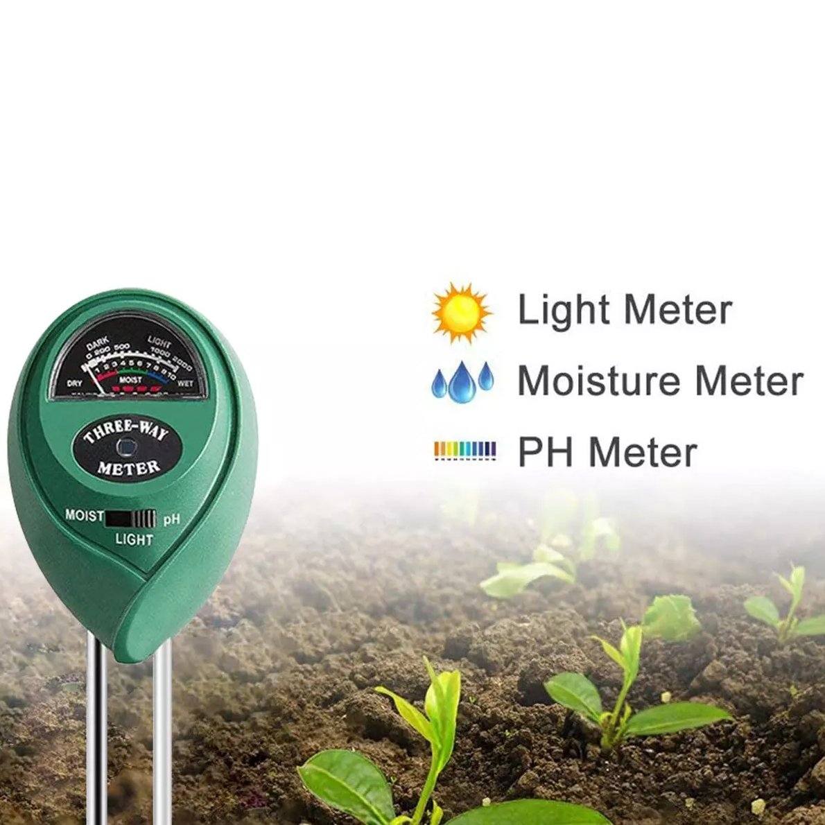 3-in-1 Soil Tester Kits for Garden