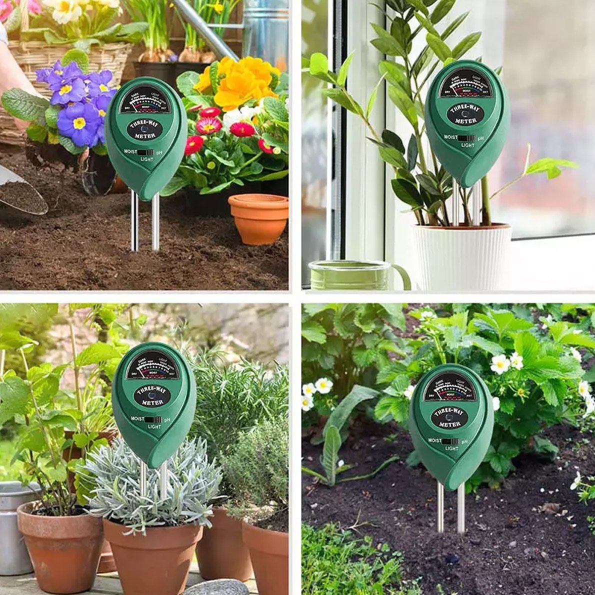 3-in-1 Soil Tester Kits for Garden