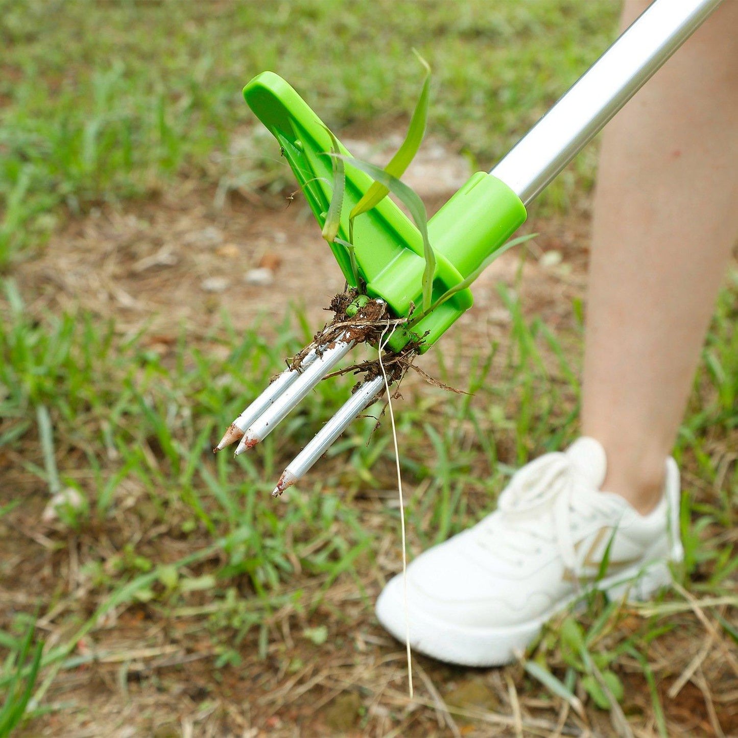 38.98" Weed Puller Twister Stand Up Root Removal