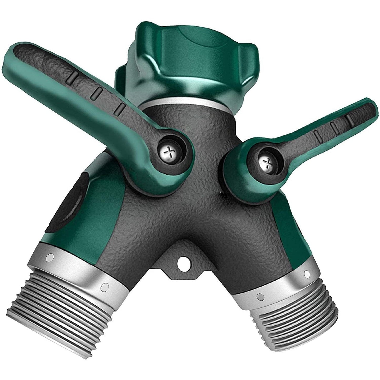 All Metal Body Garden Hose Splitter