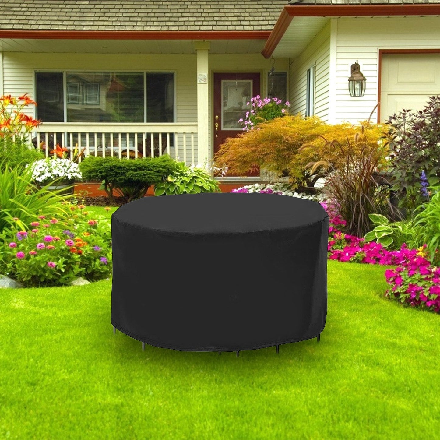 Circular Table Cover Outdoor Furniture Protector