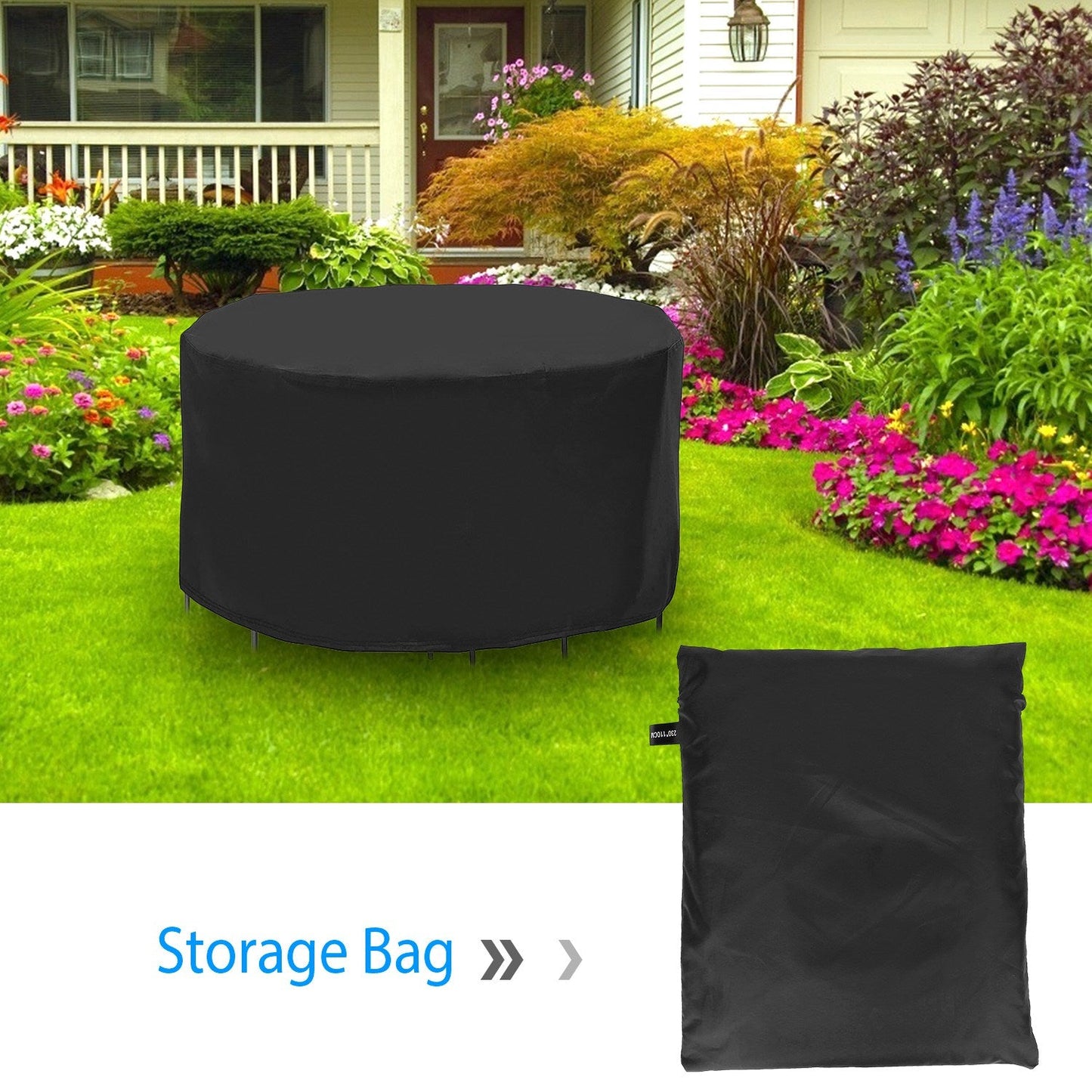 Circular Table Cover Outdoor Furniture Protector