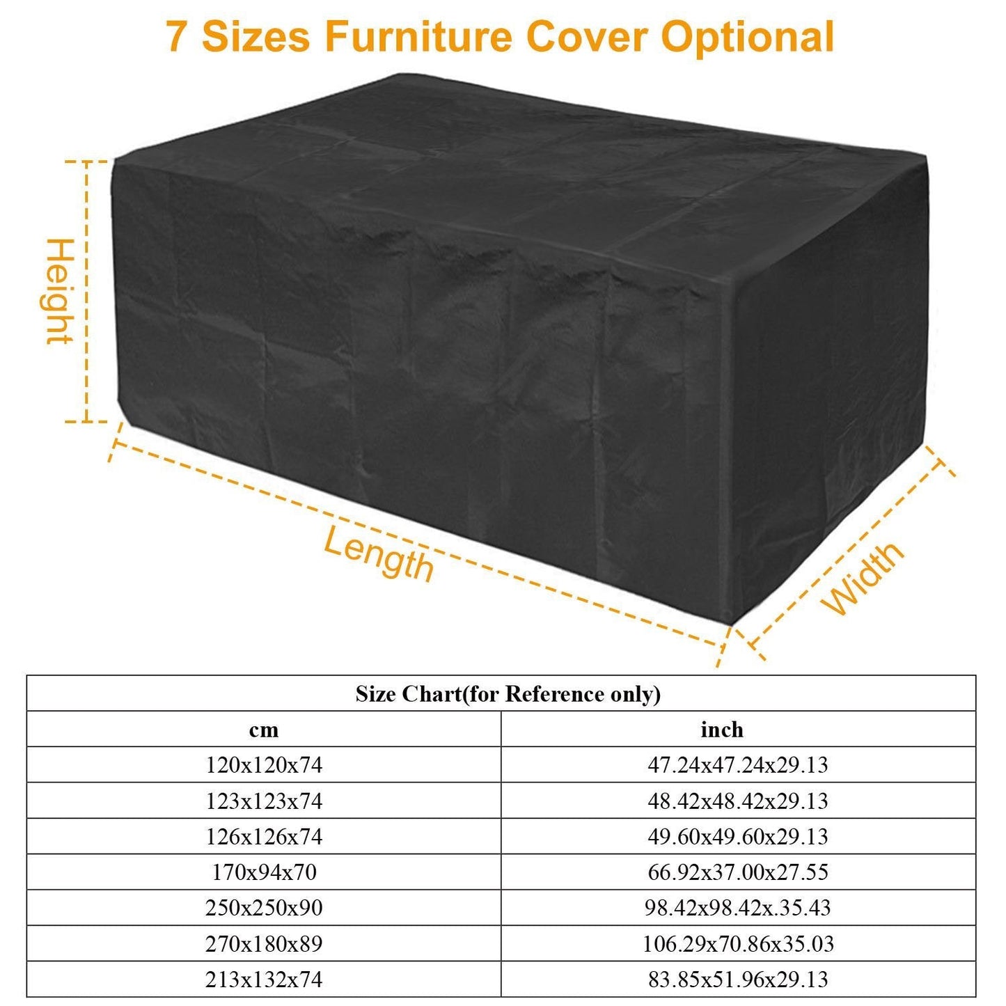 iMounTEK 210D Waterproof Outdoor Furniture Cover