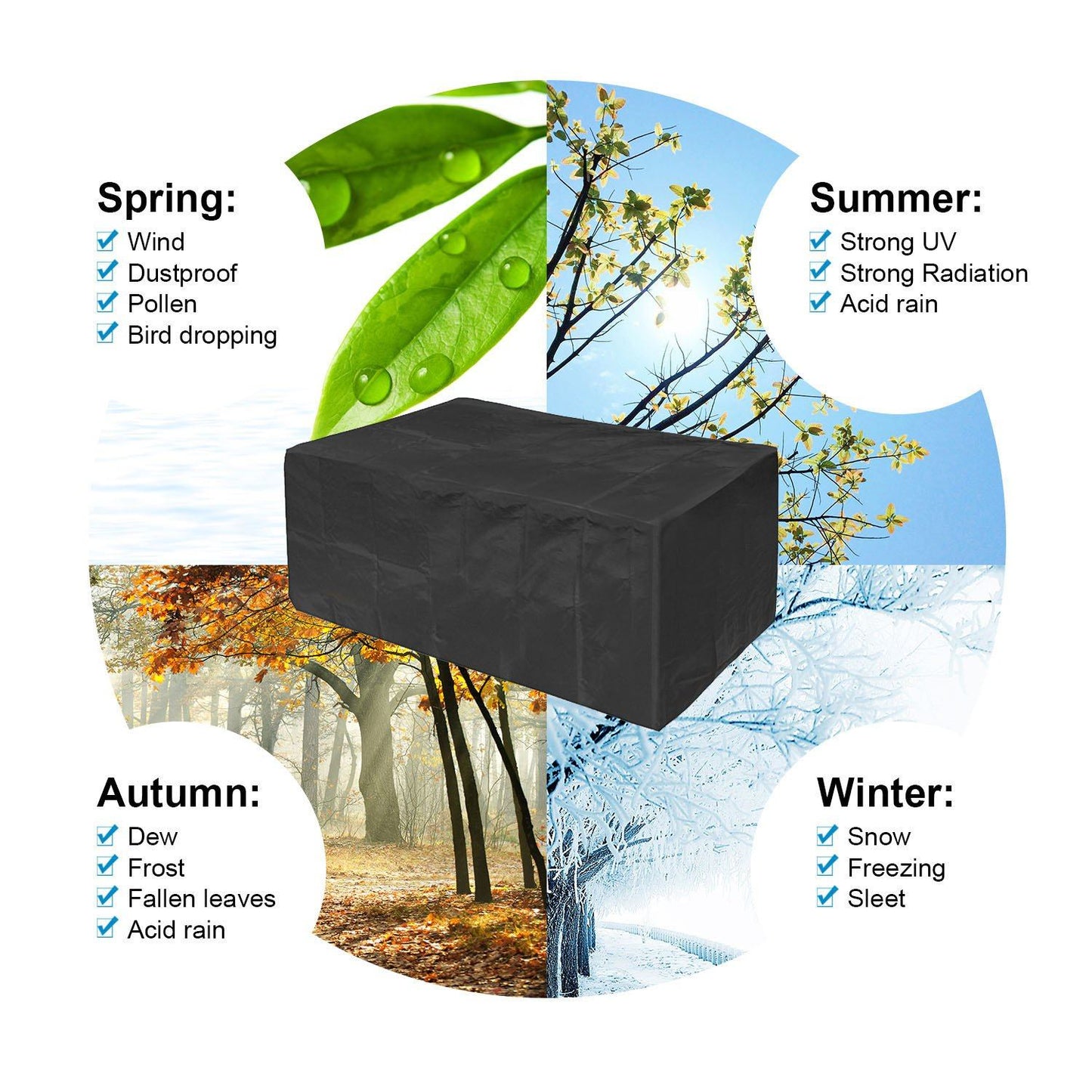 iMounTEK 210D Waterproof Outdoor Furniture Cover