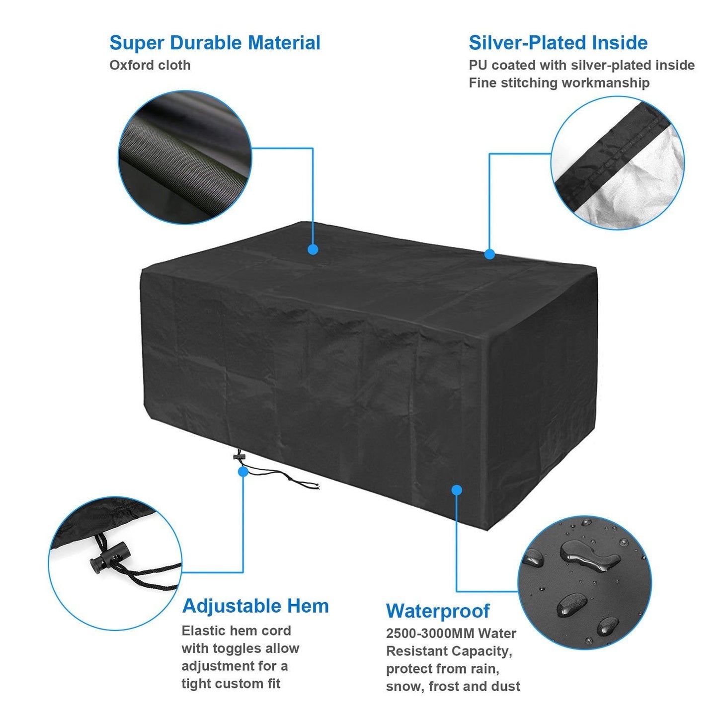 iMounTEK 210D Waterproof Outdoor Furniture Cover