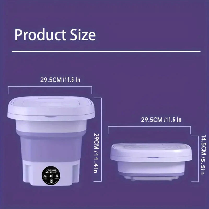 Portable Washing Machine with Disinfection Function