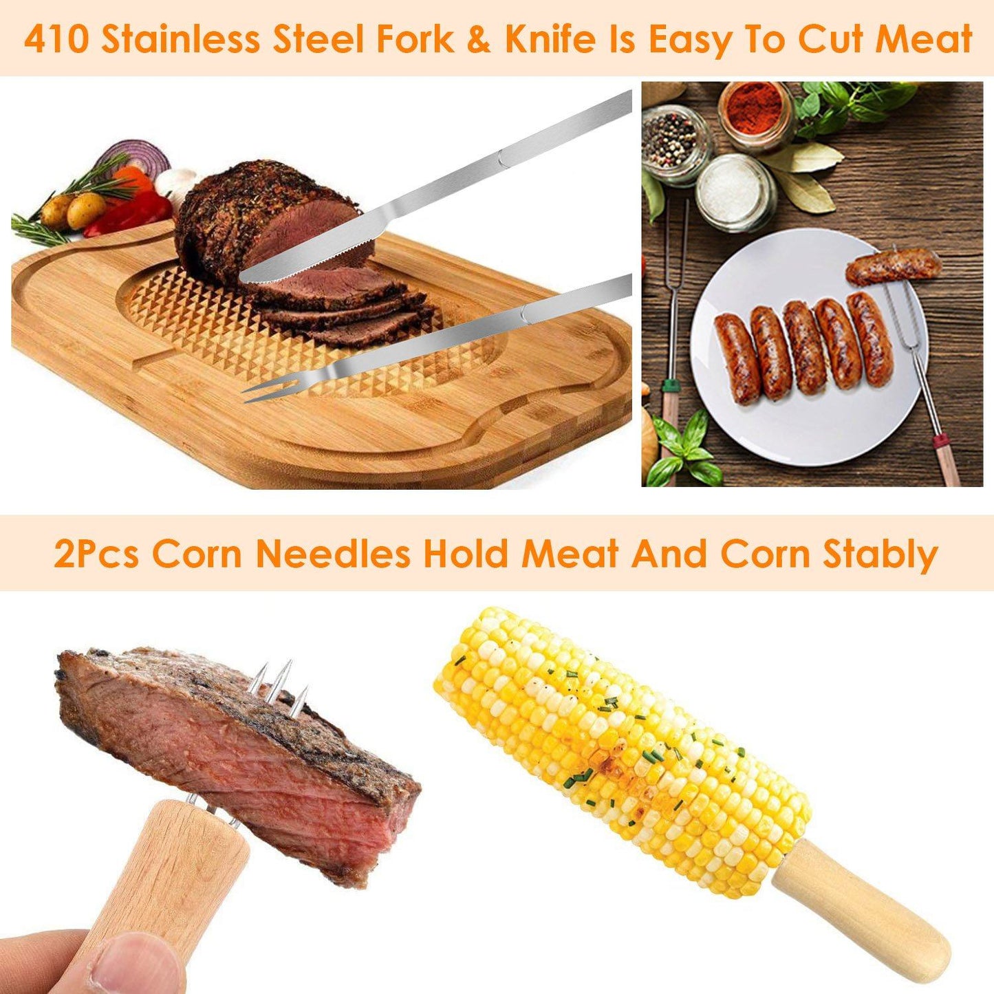 Stainless Steel Roasting Sticks