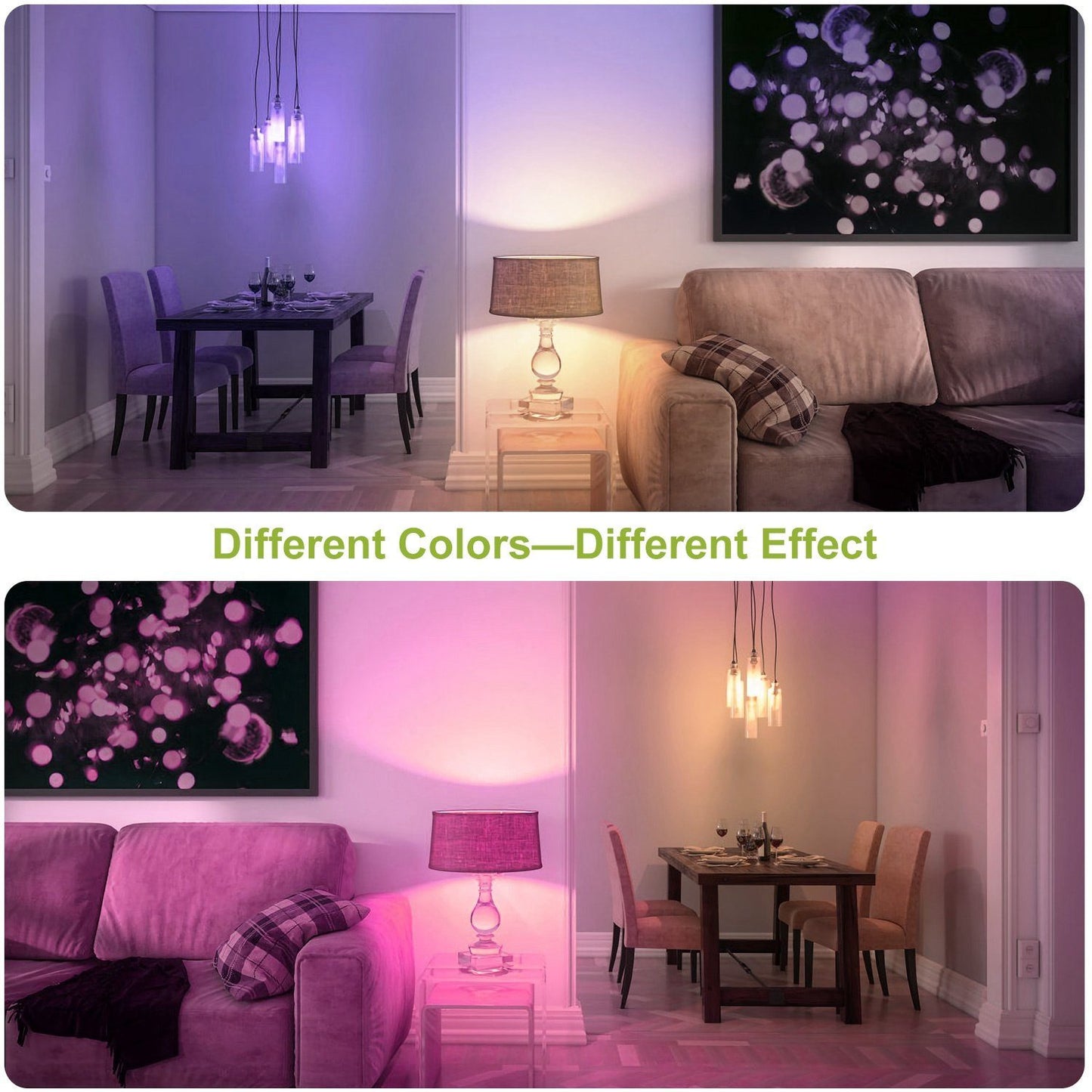 16 Colors Change LED Bulbs E27 3W RGD Dimmable Mood Lighting Lamp