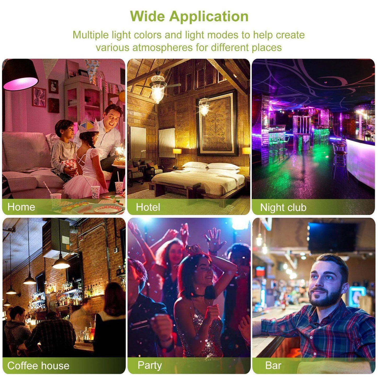 16 Colors Change LED Bulbs E27 3W RGD Dimmable Mood Lighting Lamp