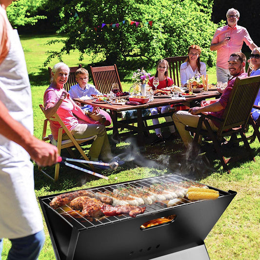 Foldable Portable BBQ Barbecue Grill