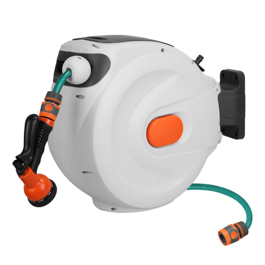 Wall Mounted Automatic Retractable Garden Hose Reel